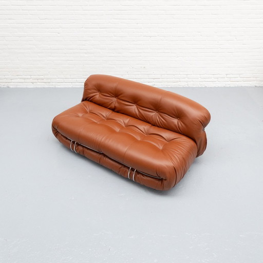 Afra & Tobia Scarpa Soriana Canapé deux places Cassina '70s