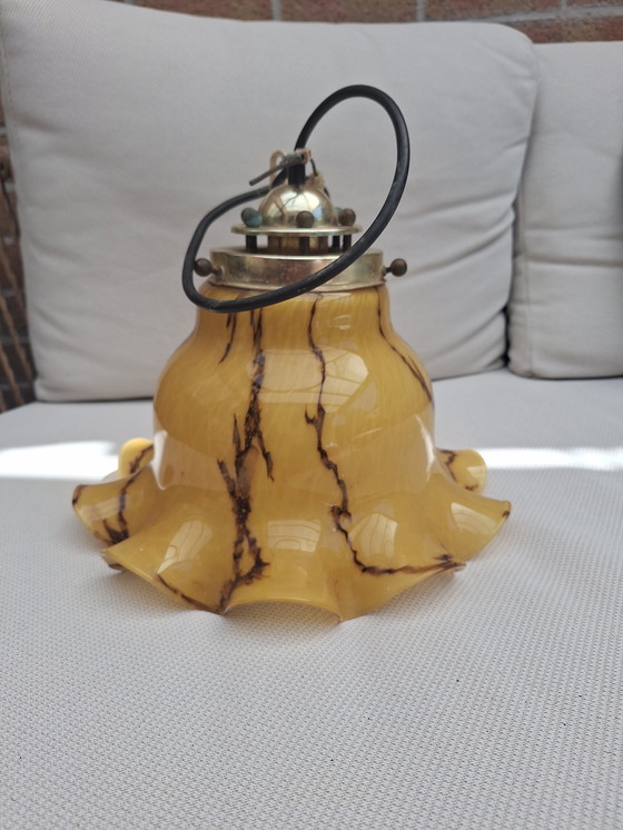 Image 1 of 1 lampada opalina Art Déco