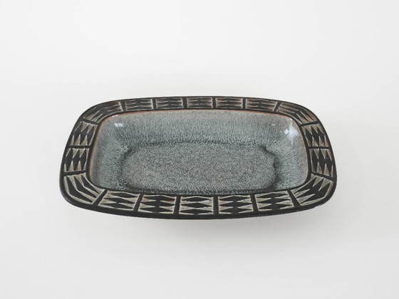 Image 1 of Ceramic platter, Danish design, 1960s, manufactured by Frank Keramik