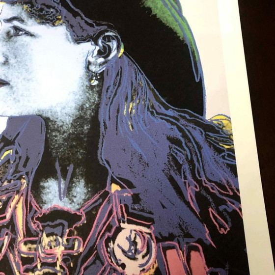 1990s After Andy Warhol "Annie Oakley" Lithograph – Lithographs & prints, Paper (photo 6 of 11)