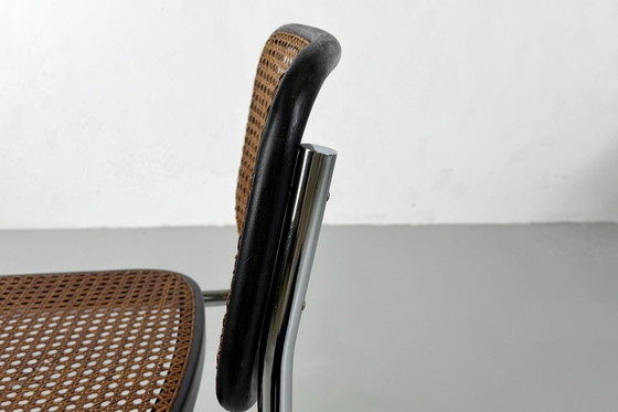 Image 1 of Juego de 4 sillas Cesca diseñadas por Marcel Breuer para Gavina - década de 1960