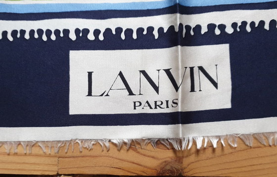 Image 1 of Echarpe Lanvin 138 cm pure soie