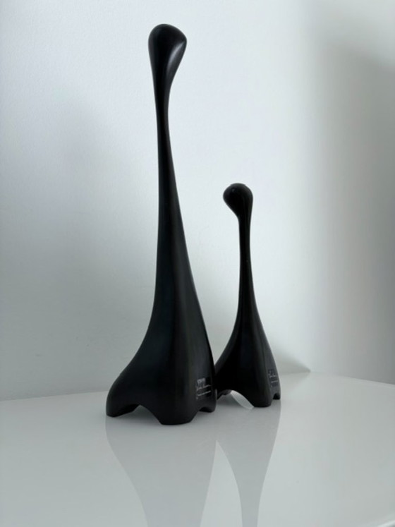 Set di Sculture Giraffa Vintage IKEA Louise Hederström – Wood (photo 4 of 19)