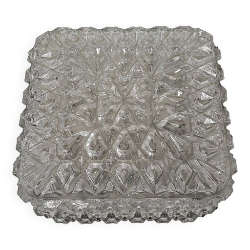 Ceiling light / Wall light Glashutte Limburg 1960s