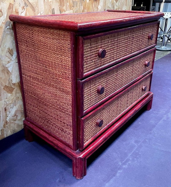 Image 1 of Vintage Maugrion chest of drawers from the 1980s