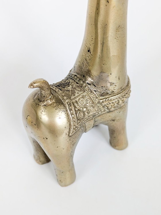 Trio vintage de figurines de lamas ou d'ânes en laiton massif, années 1970 – Objets déco, Brass (photo 9 of 20)