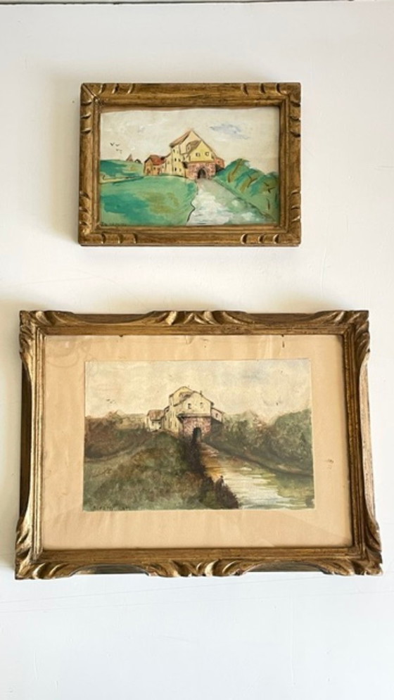 LandschaftsBILDER auf PAPIER 1928/1951 – Wanddekoration (photo 29 of 30)