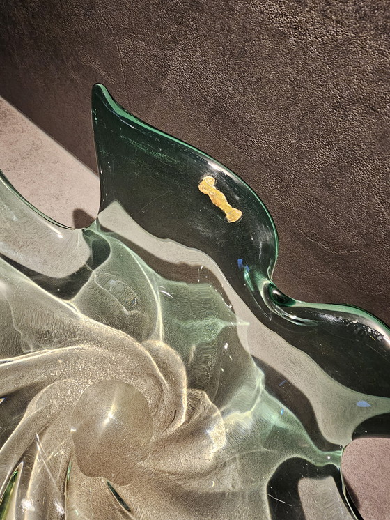 Image 1 of Unique vintage Murano art glass centerpiece