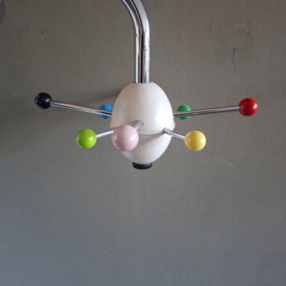 Perchero Sputnik Saturno, diseño de los años 80 – IKEA, Wood, Plastic (photo 4 of 13)