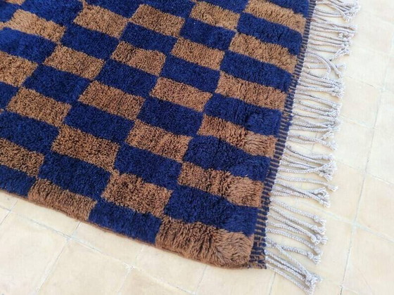 Marokkaans Berber vloerkleed gedecoreerd 300cmx150cm – Vloerkleden en tapijten, Wool, Bohemian (photo 4 of 7)