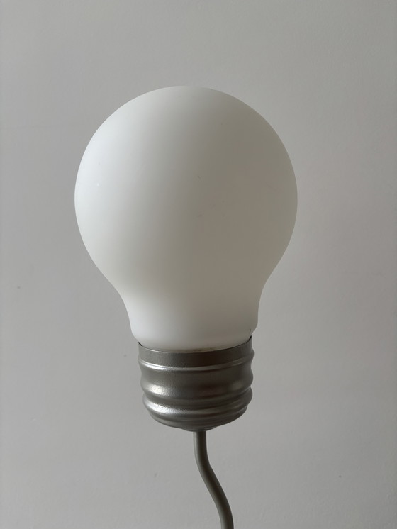 Image 1 of Pop art Bulb gloeilamp 1980 Memphis style 