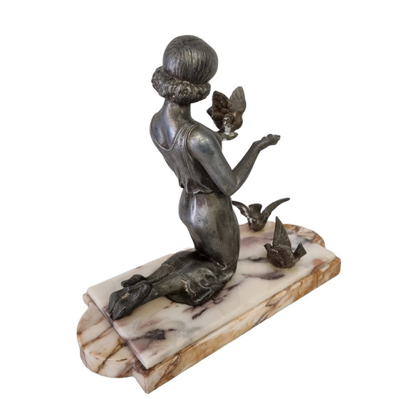 Image 1 of Statua Art Déco con Lady Diana