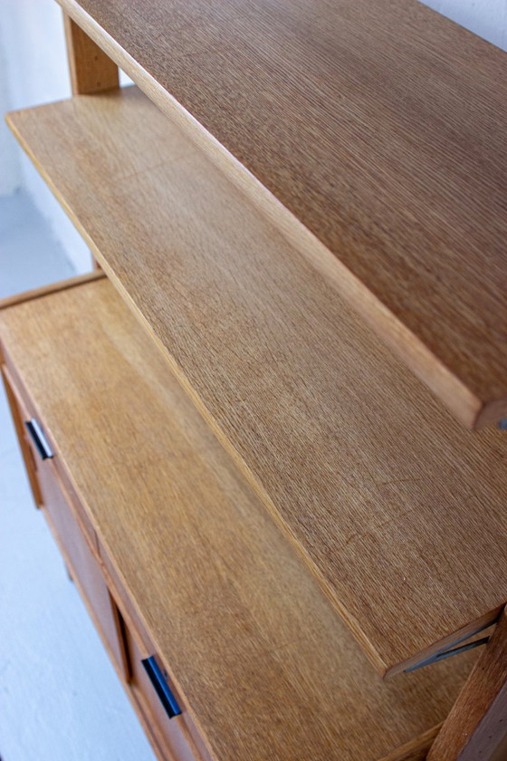 Image 1 of Vintage IKEA bookcase, highboard, sideboard, oak, mid-century