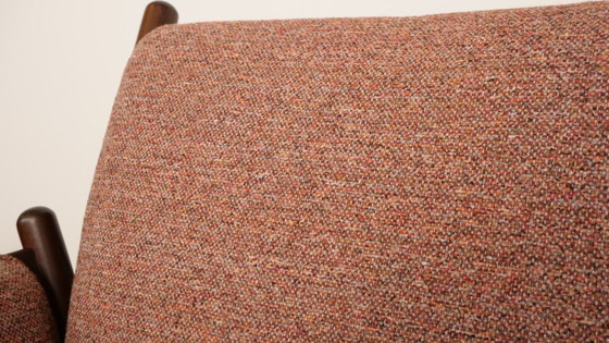 Image 1 of Set of 2 vintage armchairs | Illum Wikkelsø for Silkeborg | Model Genius | Mahogany