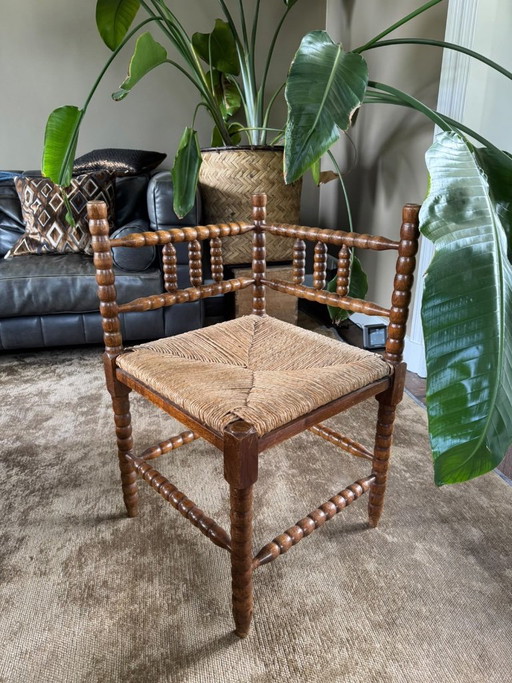 Chaise d'angle Bobbin vintage