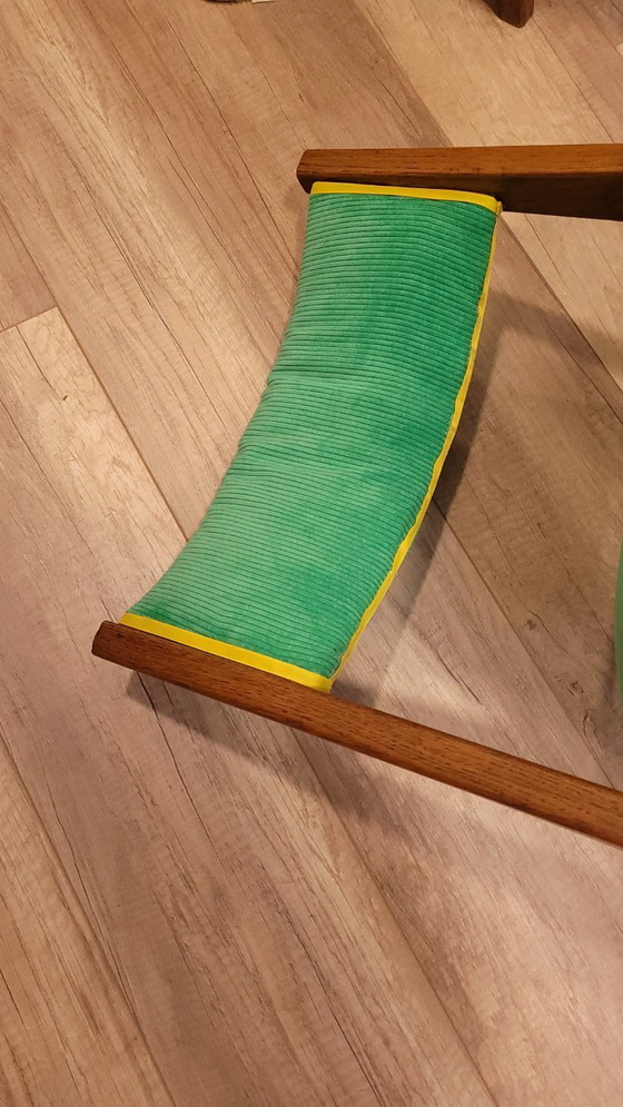 Image 1 of 5 sedie con gambe a compasso