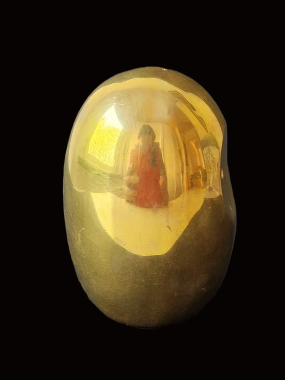 Gufo in Ottone Vintage - Anni '70 – Sculture (photo 4 of 6)