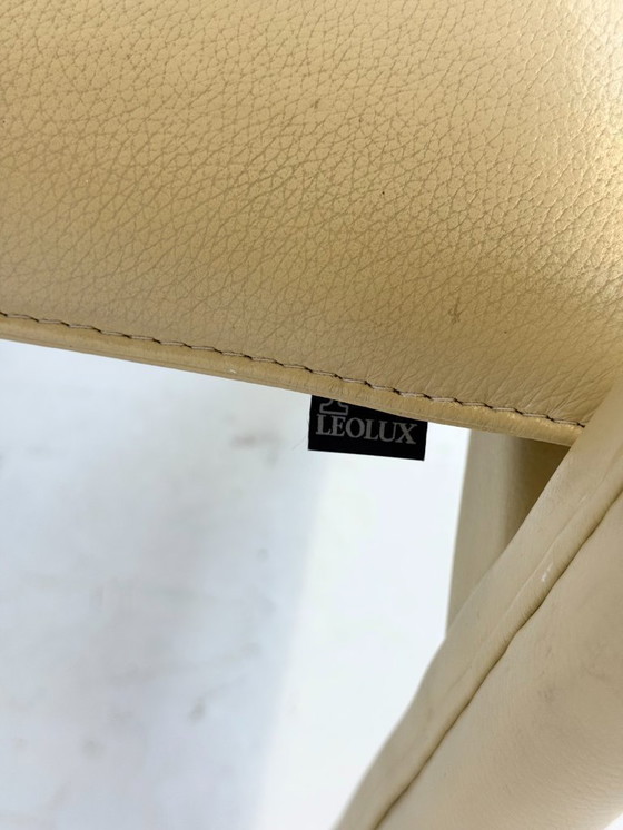 Image 1 of Set of 4 vintage Leolux Cachucha dining chairs