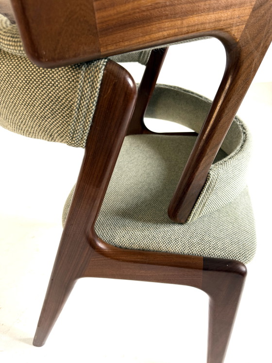 Image 1 of 6x sedia da fuoco modello vintage n. 68, Andersstrup Møbelfabrik '60