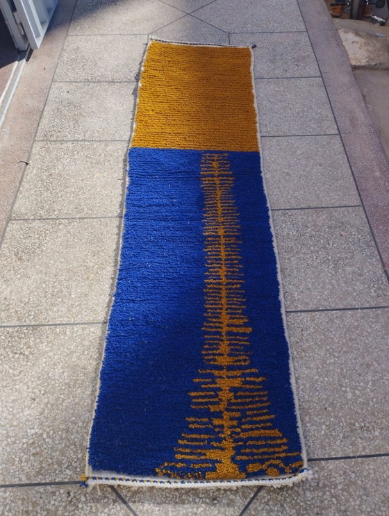 Image 1 of Tappeto da corridoio fatto a mano 300 cm x 70 cm