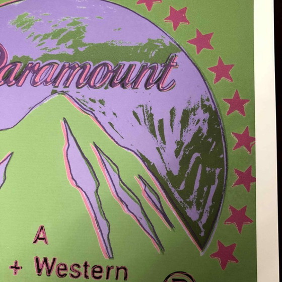 1990s After Andy Warhol "Paramount Classic" Lithograph – Lithographs & prints, Paper (photo 10 of 11)