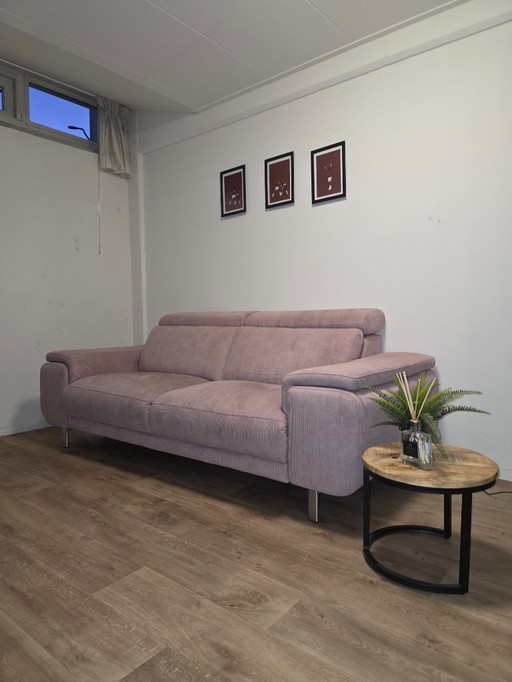 Sofá de tres plazas Henders & Hazel | Rosa pastel | En perfecto estado