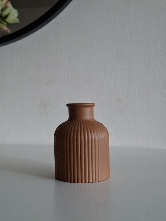 Image 1 of Set moderne decoratieve gipsen vazen ​​– minimalistische en elegante interieurdecoratie