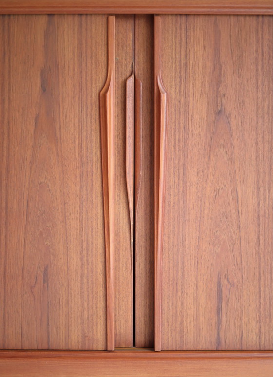 Vintage Hoog Dressoir Axel Christensen, Jaren 50/60 – Aco Møbler, High boards, Wood (photo 13 of 13)