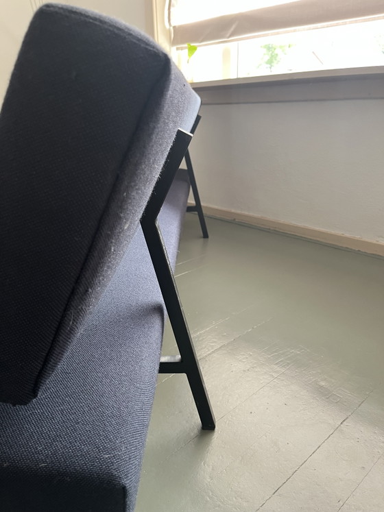 BR02 Slaapbank Martin Visser Voor Spectrum Design Met Armblok – Slaapbanken, Metal, Textile (photo 6 of 6)