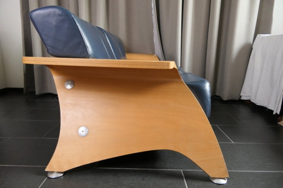 Image 1 of canapé design vintage NL années 80 Harvink Mazurka 2 places 