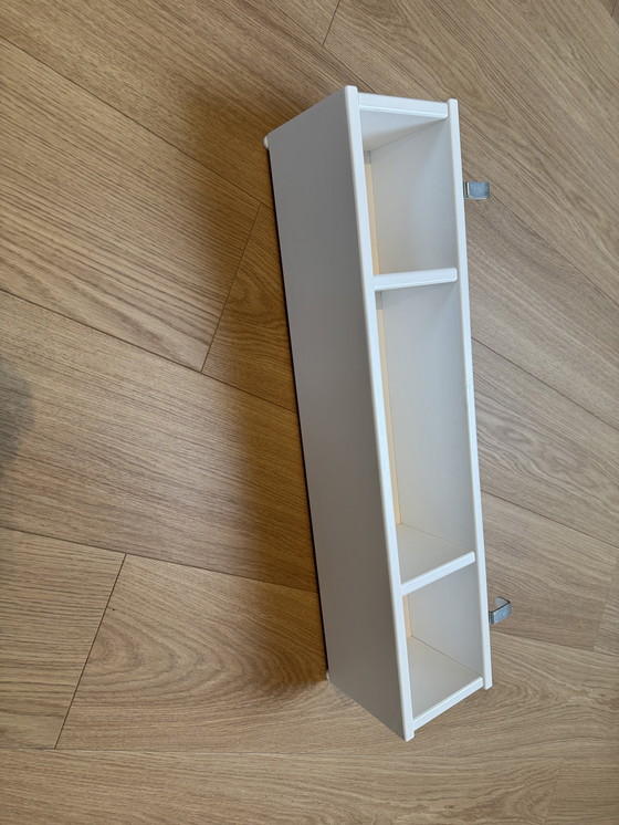 Image 1 of Deens design Lifetime: halfhoogslaper, opbergbox en bedtafeltje + Emma matras met extra hoes + Ikea Lonset lattenbodem