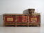 Credenza antica dipinta in legno di pino – Shanxi, circa 1930 – Credenze con vetrina (photo 9 of 39)