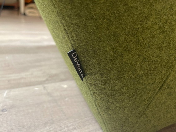 De Vorm Daddy's Chair - Green | Dutch Design – Armchairs, Textile, Wood (photo 16 of 16)