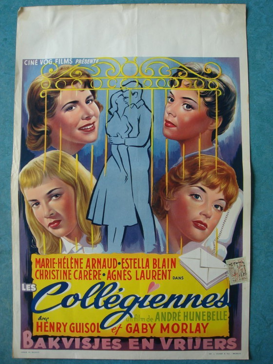Image 1 of Partij originele filmposters uit de jaren 50-60