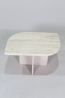 Vintage Travertine Coffee Table, Side Table - Natural Stone