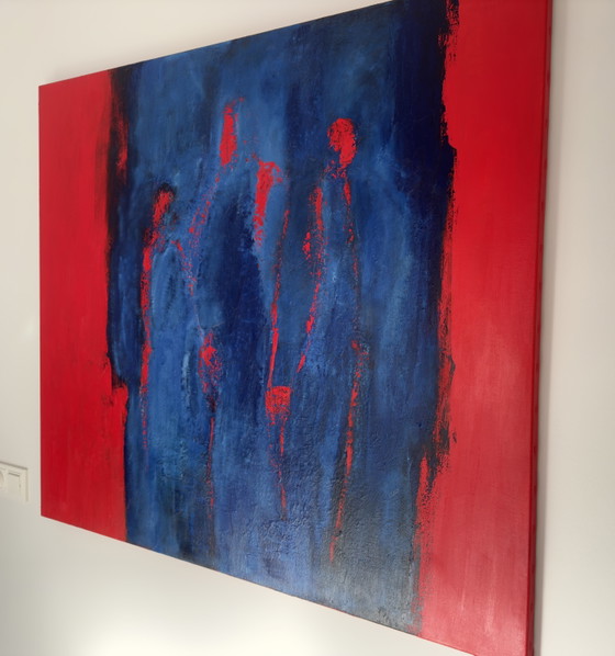 Abstract Figurative Painting by José Van Der Varst – Paintings & Drawings, Canvas (photo 5 of 8)