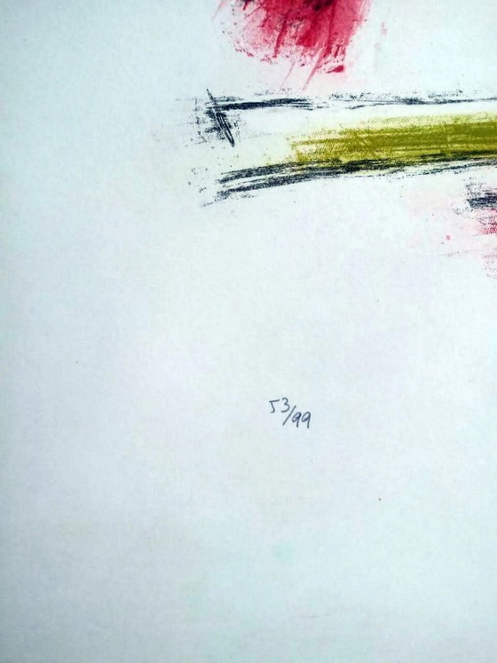 Image 1 of RÀFOLS CASAMADA (Lithograph 95 x 74 cm) ”Sailing boat”