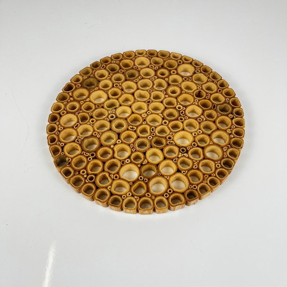 Bamboo trivet, 20th century – Table accessories, Wood (photo 4 of 5)