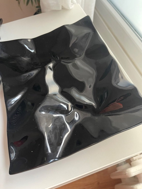 Image 1 of Assiette froissée - 1980 - Axis Design Carol McNicoll