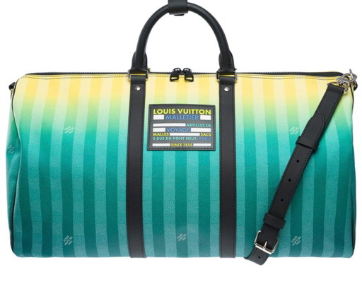 Sac LOUIS VUITTON Keepall en Toile Turquesa - 102090
