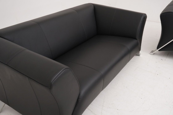 Image 1 of Rolf Benz 322 Garnitur Couch Sofa 2x Zweisitzer Zweieinhalbsitzer Leder