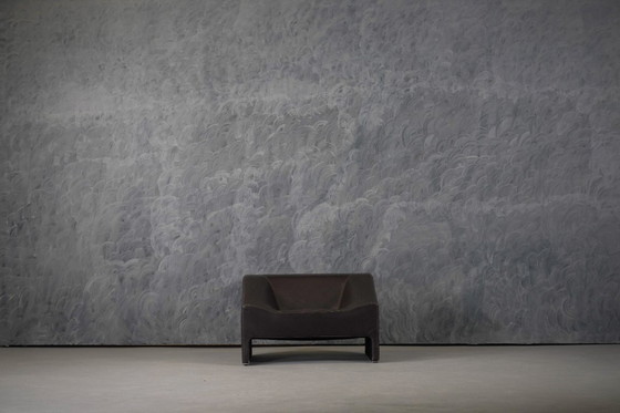 Image 1 of Ensemble en cuir Malmo et pouf Fjord de Patricia Urquiola pour Moroso, Italie, années 2000