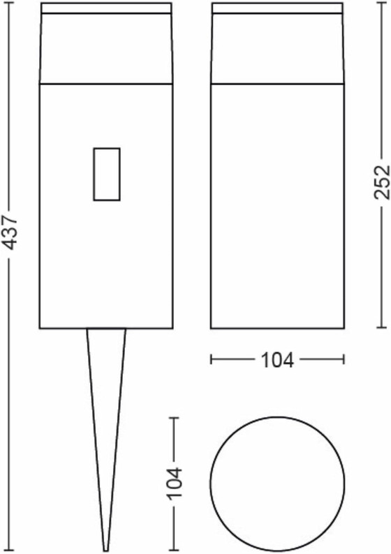 Image 1 of Philips Hue White & Color Ambiance CALLA, 8W terminal, extension, requires CALLA base kit and Hue bridge (not included) - Noi
