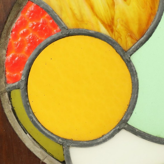 Image 1 of Colorful Stained Glass Panel