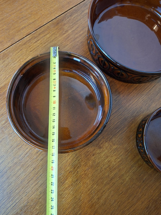 Image 1 of Ciotole in ceramica della Germania dell'Est di metà secolo