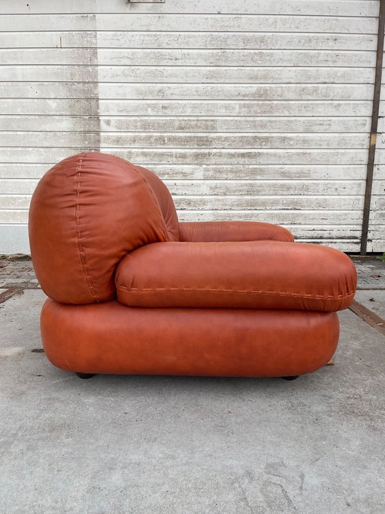 Image 1 of Poltrona lounge Sapporo di Mobil Girgi, design italiano degli anni '70.