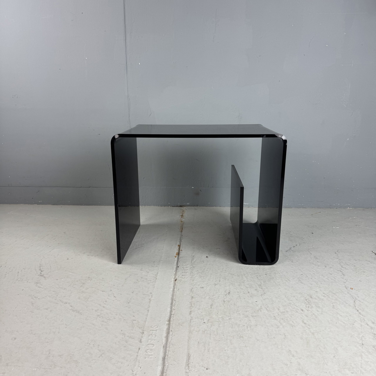 Modern Design Perspex Side Table Annex Time Writing Holder | €125 | Whoppah