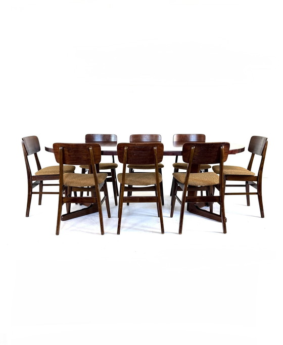 Image 1 of Vintage Danish extendable dining table '60