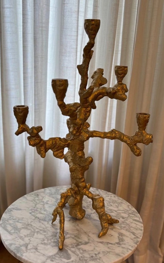 Image 1 of Apple tree cannula holder beautiful candlestick