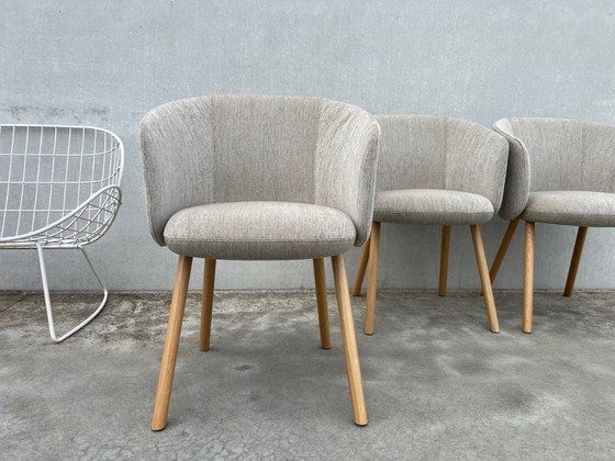 Image 1 of 3x Vitra Mikado chairs
